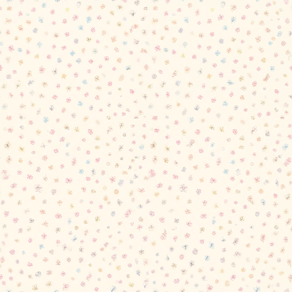 Floating stars and flowers